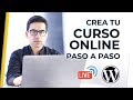 Cómo Crear Un Curso Online ▶︎ Paso a Paso ◀︎ - Sesión en Vivo 🔴 #QuedateEnCasa