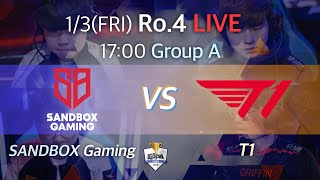 ENG LIVE [2019 LoL KeSPA Cup Ulsan｜SANDBOX Gaming VS T1 ] Ro.4 DAY 1