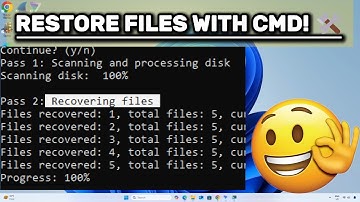 Herstel een geformatteerde harde schijf met CMD (handleiding 2025) | Tutorial voor Windows-bestan...