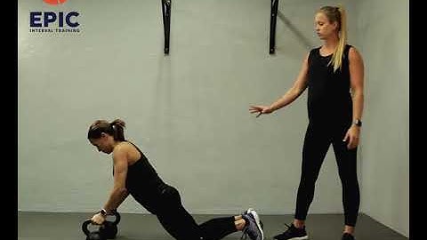 Kettlebell Push Up DEMO