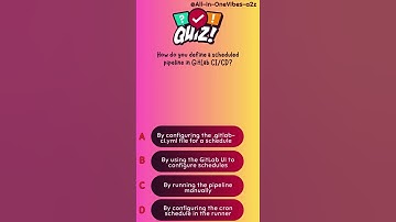 How do you define a scheduled pipeline in GitLab CI/CD?