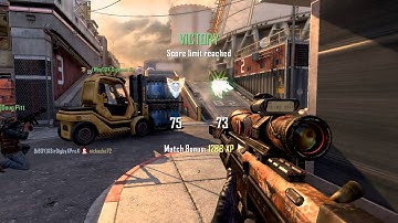 Black Ops 2 Awesome End Kill Quickscope