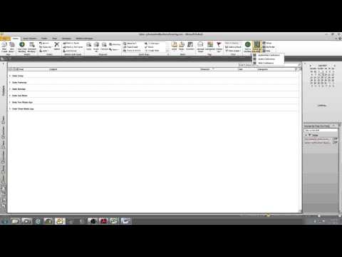 How to Use the Outlook Scheduler | Unite Conferencing, Inc.