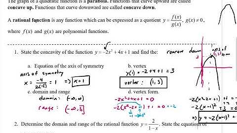 IB Math AA 2.2 part 1 Special Functions