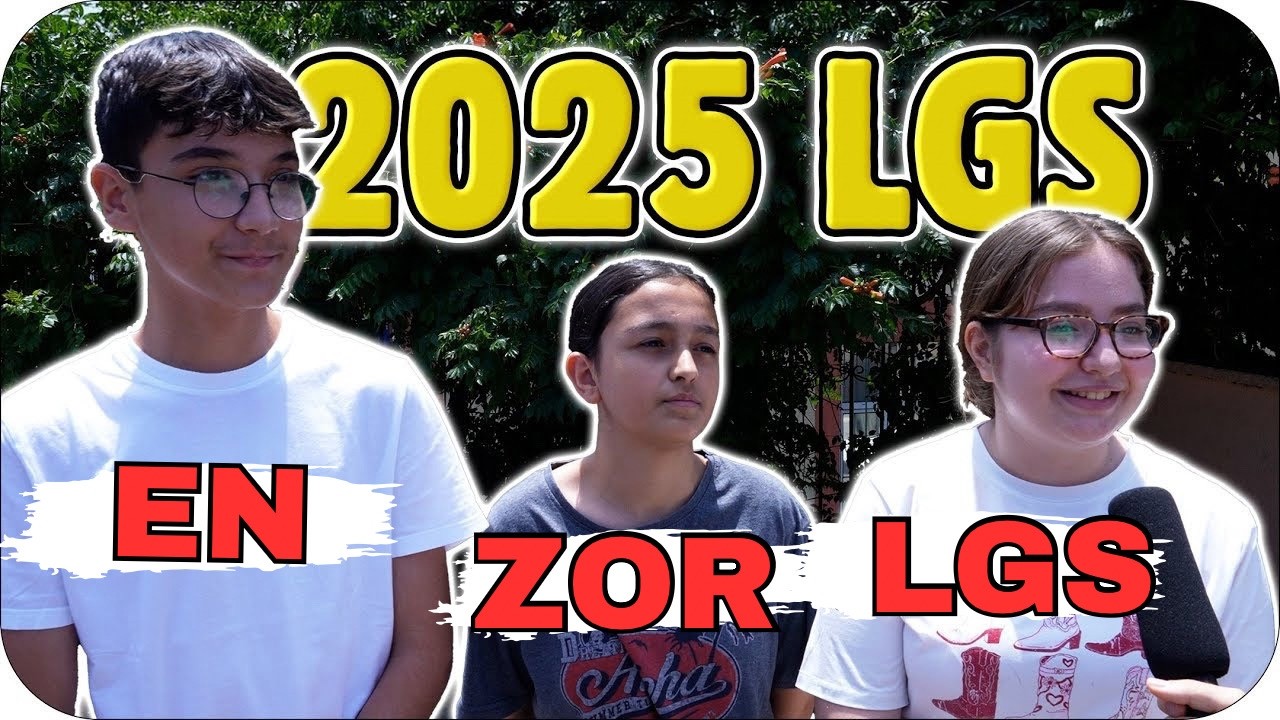 LGS 2025 Nasıl Geçti❓ Matematik Zor Muydu❓ Röportaj 🎤
