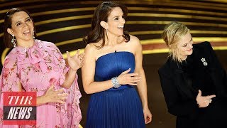 Maya Rudolph, Tina Fey \& Amy Poehler Reunite to Open 2019 Oscars | THR News