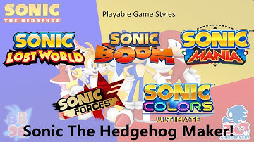 Sonic the Hedgehog Maker (part 1)