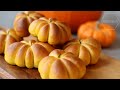 Pumpkin bun recipe | Eggless