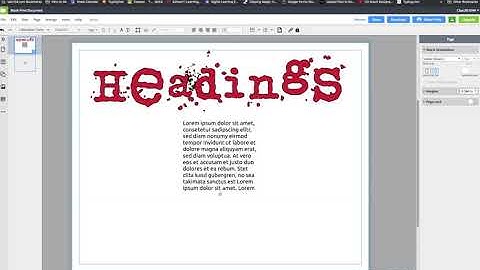 LucidPress: The very first time