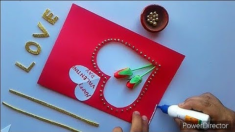 DIY Valentine day Card Easy | Valentine