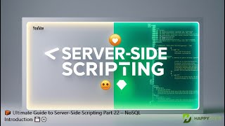 🧱 Ultimate Guide to Server-Side Scripting Part 22 – NoSQL Introduction 💾⚙️