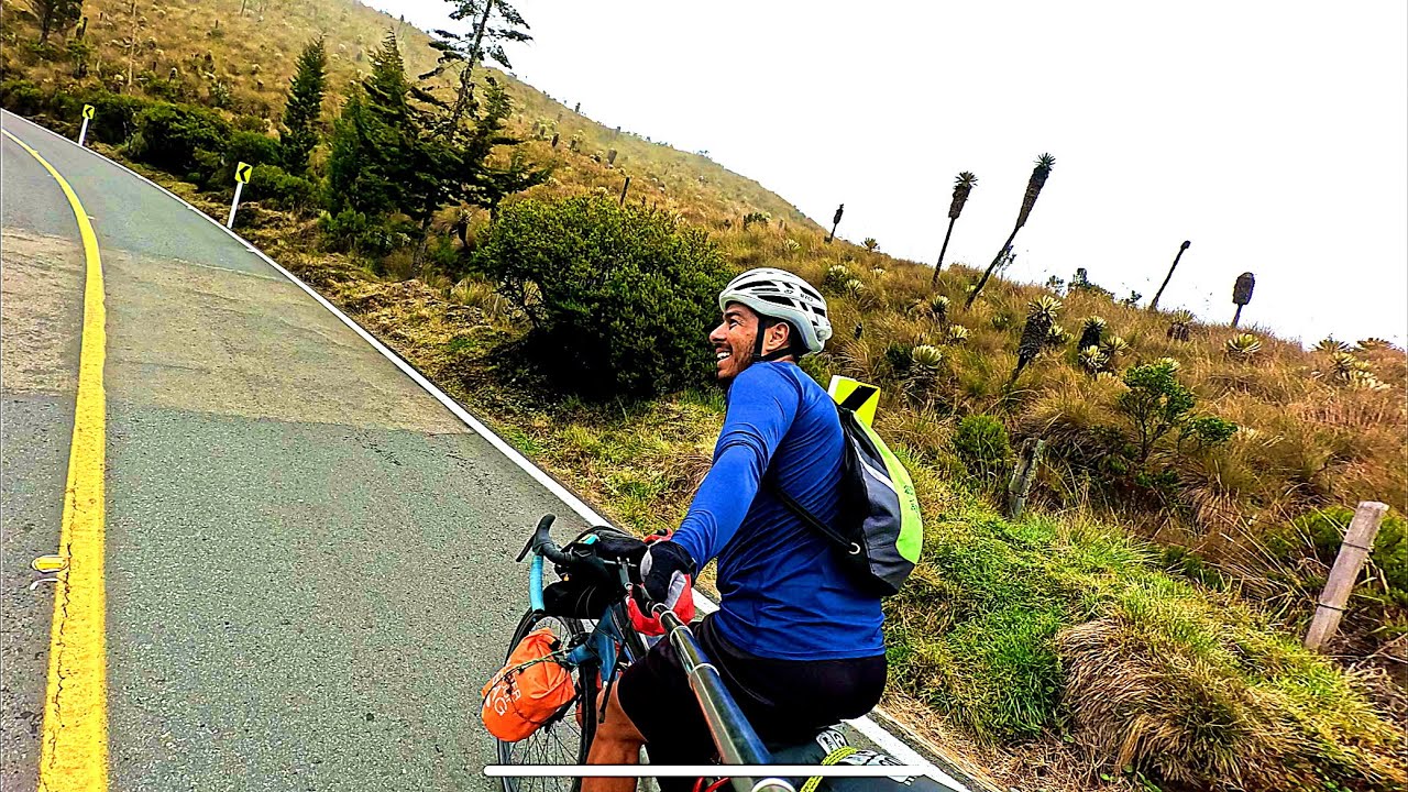 Bogotá al Nevado del Ruiz En BICICLETA, Alto del Sifón, Alto de Letras y Manizales
