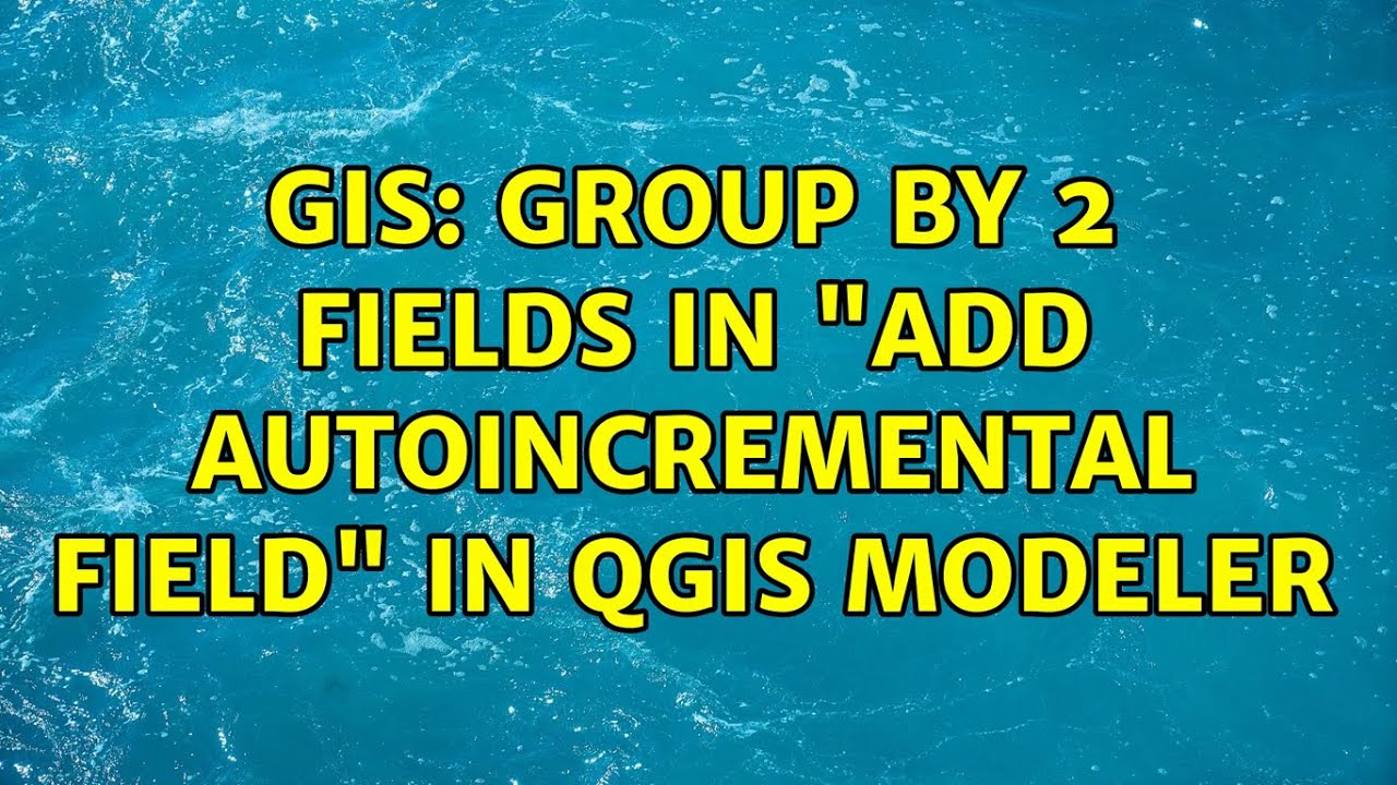 GIS Group By 2 Fields In Add Autoincremental Field In QGIS Modeler gis-group-by-2-fields-in-add-autoincremental-field-in-qgis-modeler