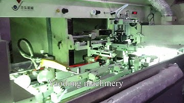 3 color automatic screen printing machine YD SPA102 3C video