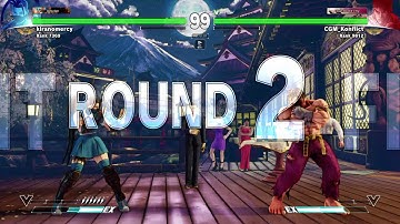 SFV- Kiranomercy (Ibuki) Vs CGM Konflict (Ryu) Ranked Match