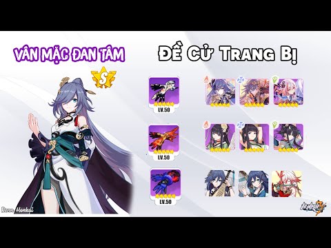 honkai impact 3  Update New  Cách Build [ Vân Mặc Đan Tâm ] Và Cách Combo [ Honkai Impact 3rd ]