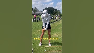 Nelly Korda | Swing Face On 2024