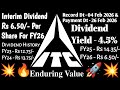ITC Ltd Share Interim Dividend Announced | ITC Share Dividend Yield | ITC Bonus | #itc #dividend