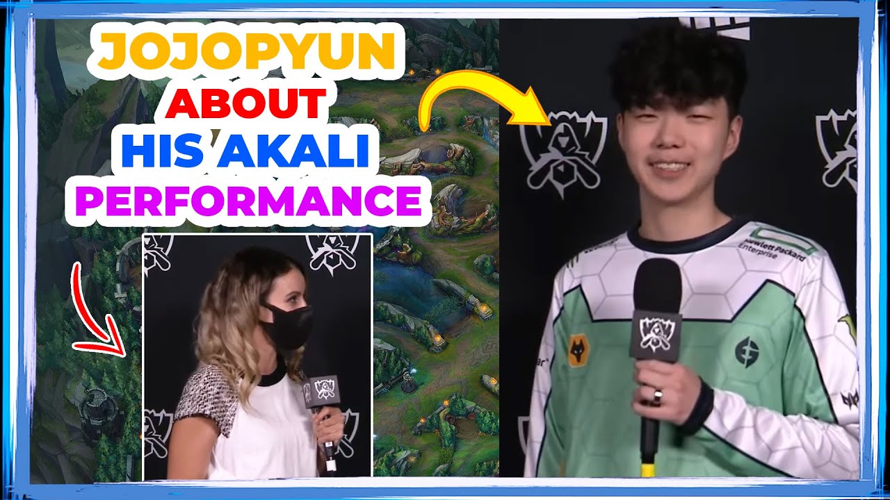 EG jojopyun About His Akali Performance [EG vs LOUD]