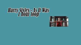 Harry Styles - As It Was - 1 hour music