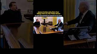 James Corden Tests President Biden's Oval Office Speed!