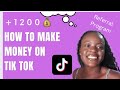 How to make money on tik tok  referral program  veronica mwale