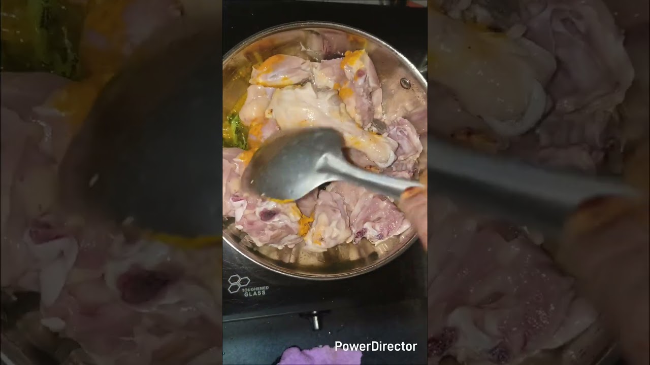 Curry Pata Chicken Gravy | Aromatic Green Chicken Curry | The Happy home cook 