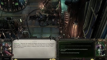 Rogue Trader - Talking to Solomorne After Finishing Lex Imperialis