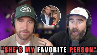 Jason Kelce SHOCKED as Travis Reveals Married Life With Taylor Swift on Podcast