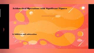Arithmetic Operation with significant figure 11th Physics