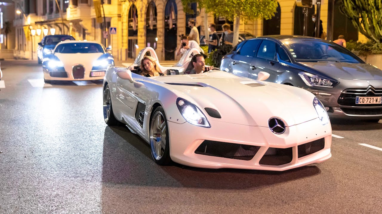 ⁣Supercars in Monaco 2021 - VOL. 26 (SLR Stirling Moss, LaFerrari, 2x Chiron, Ford GT, 918 Spyder)