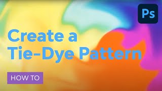 How to Create a Tie-Dye Pattern in Adobe Photoshop | Photoshop Tutorial screenshot 1