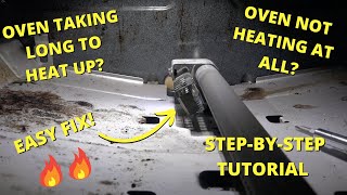 Gas Oven Not Heating Up? HOW TO FIX DIY (Igniter Replacement)