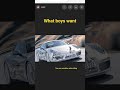 boys dream cars