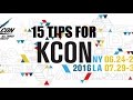 15 tips on how to survive kcon kconusa