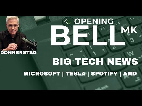 Big News bei Microsoft | Tesla | Nio | AMD | Spotify im Fokus