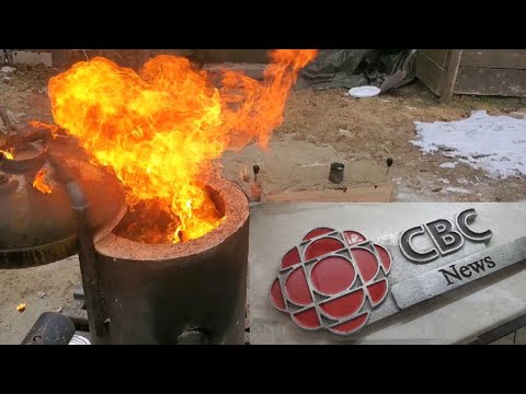 Lost Foam Casting The CBC Logo  Episode 25