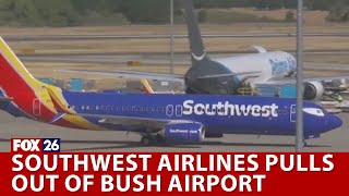Southwest halts Bush Airport in Houston flights