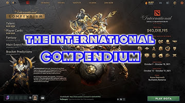 The International Compendium: Tickets | Spectator HUD | Remove support for [ old systems ] | more