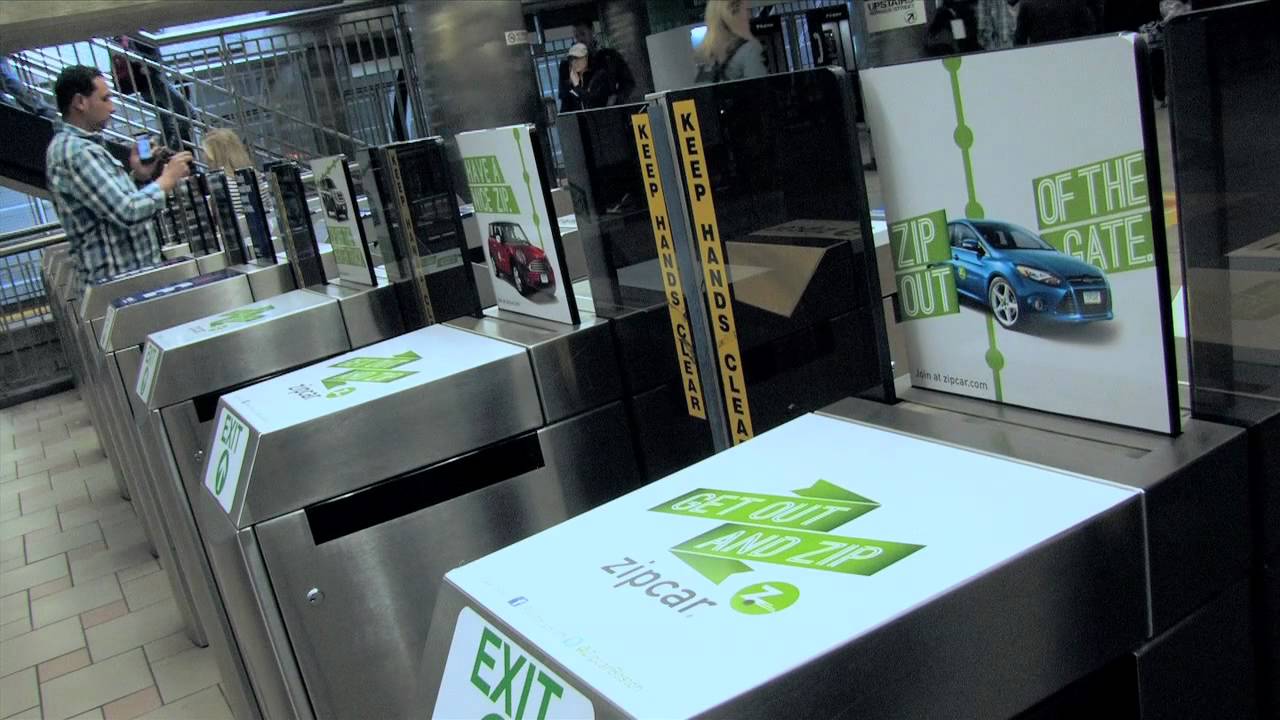 TITAN: Boston MBTA Turnstile Advertising