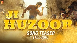 Ji Huzoor Song Teaser (Telugu) | Shamshera | Ranbir Kapoor | Shadab Faridi | Mithoon | Chaitanya