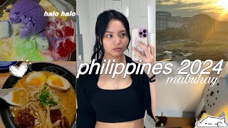 PHILIPPINES TRIP 2024 ✈︎ PART ONE |  pack with me, travel diary, MoA, manila, meeting family