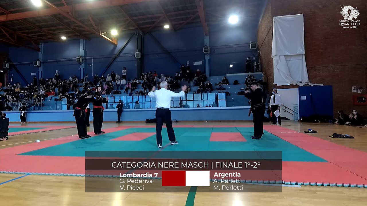 Competizione Interclub Milano 2022 - Categoria Cinture Nere Maschile Finale 1-2 posto