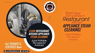 Restaurant Kitchen Appliance Steam Cleaning - Training & Certification by MFS Trade School 18,763 views 2 years ago 5 minutes, 35 seconds