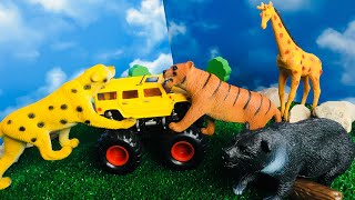 Мультик Дикие Животные Для Детей! Игрушечный Зоопарк! Zoo Toy Animals! Мультик Дикие Животные Для Детей! Игрушечный Зоопарк! Zoo Toy Animals!