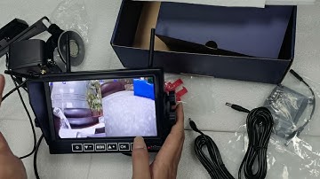 DoHonest V16 RV Wireless Backup Camera System Operation Video