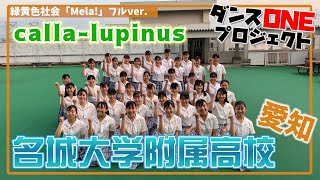 20-110 愛知：名城大学附属高校 calla-lupinus【ダンスONE’20】♪Mela!/緑黄色社会