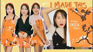 Using IKEA FABRIC To Make Cute Fall Clothes! by Mey Lynn 645 views 3 years ago 9 minutes, 22 seconds