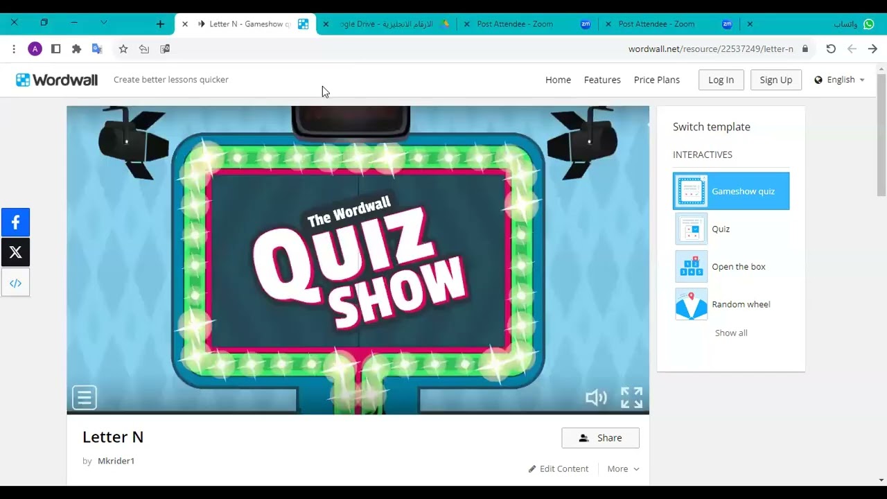 دورة مهارات تعلم اللغة الإنجليزية ( قراءة - كتابة - تحدث - استماع ) مع أ:مروان الجهني / اليوم الثالث