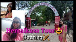 Hemalkasa tour🥰| Baba Amte Project| Bhamaragarh river sangam| Adiwasi culture|Gadchiroli| Boating 🤩
